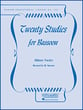 20 STUDIES FOR BASSOON cover